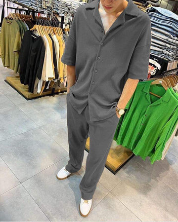 Men's Summer Shirt & Trouser Sets