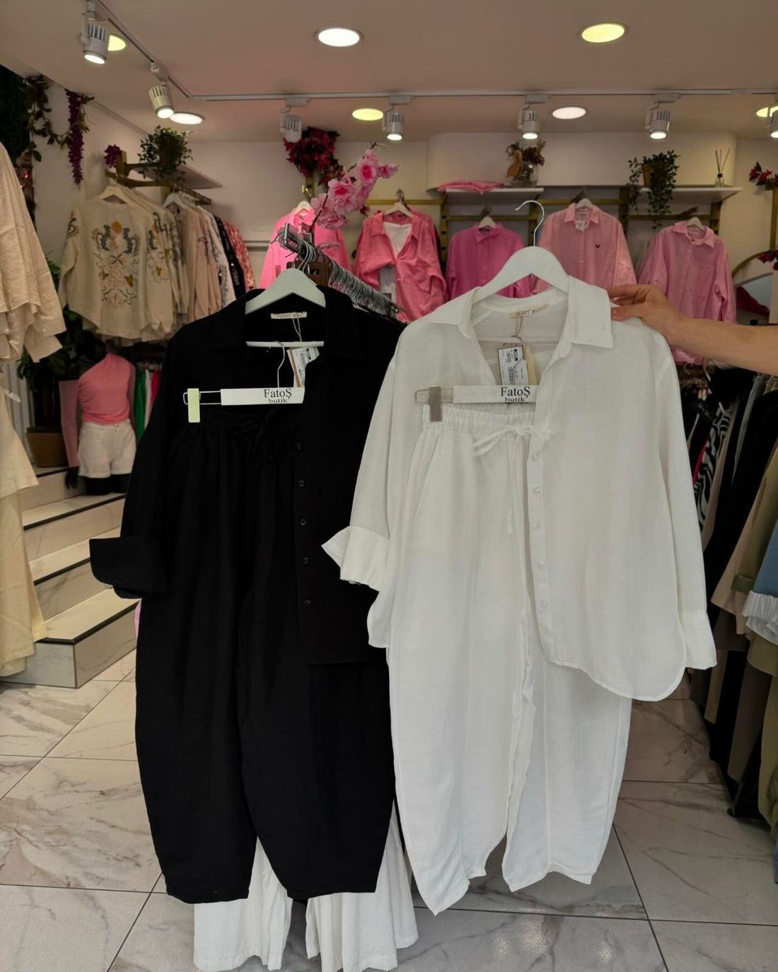 Elegant Ladies' Shirt & Trouser Set