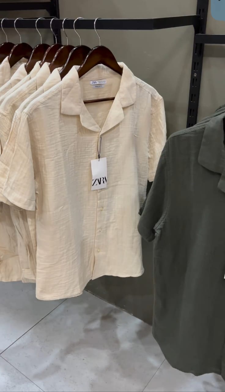 Zara Men’s Shirts – Modern Style, Timeless Fit
