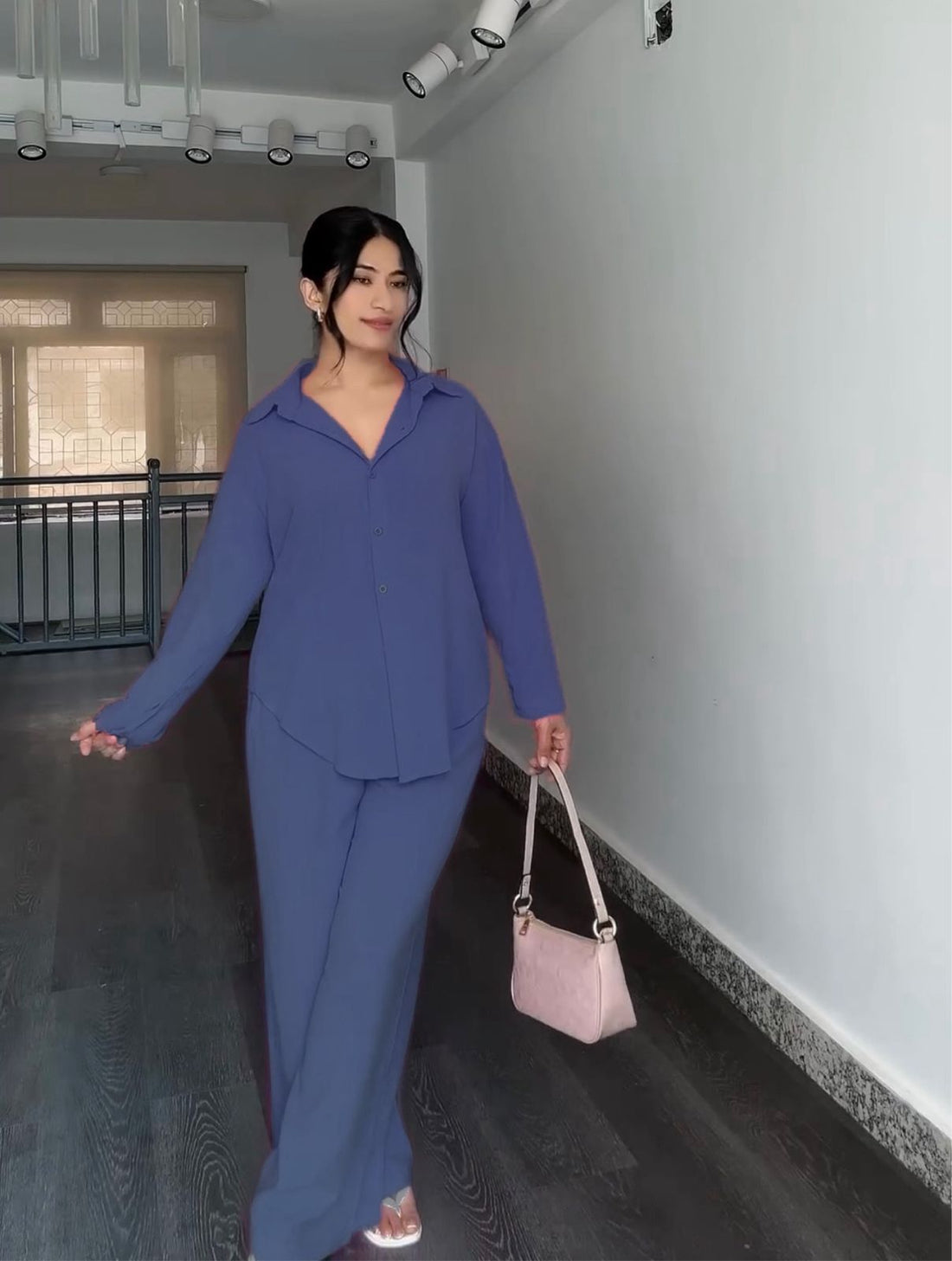 Women's Casual Shirt & Trouser Set