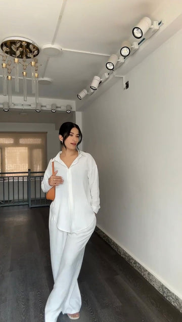 Women's Casual Shirt & Trouser Set