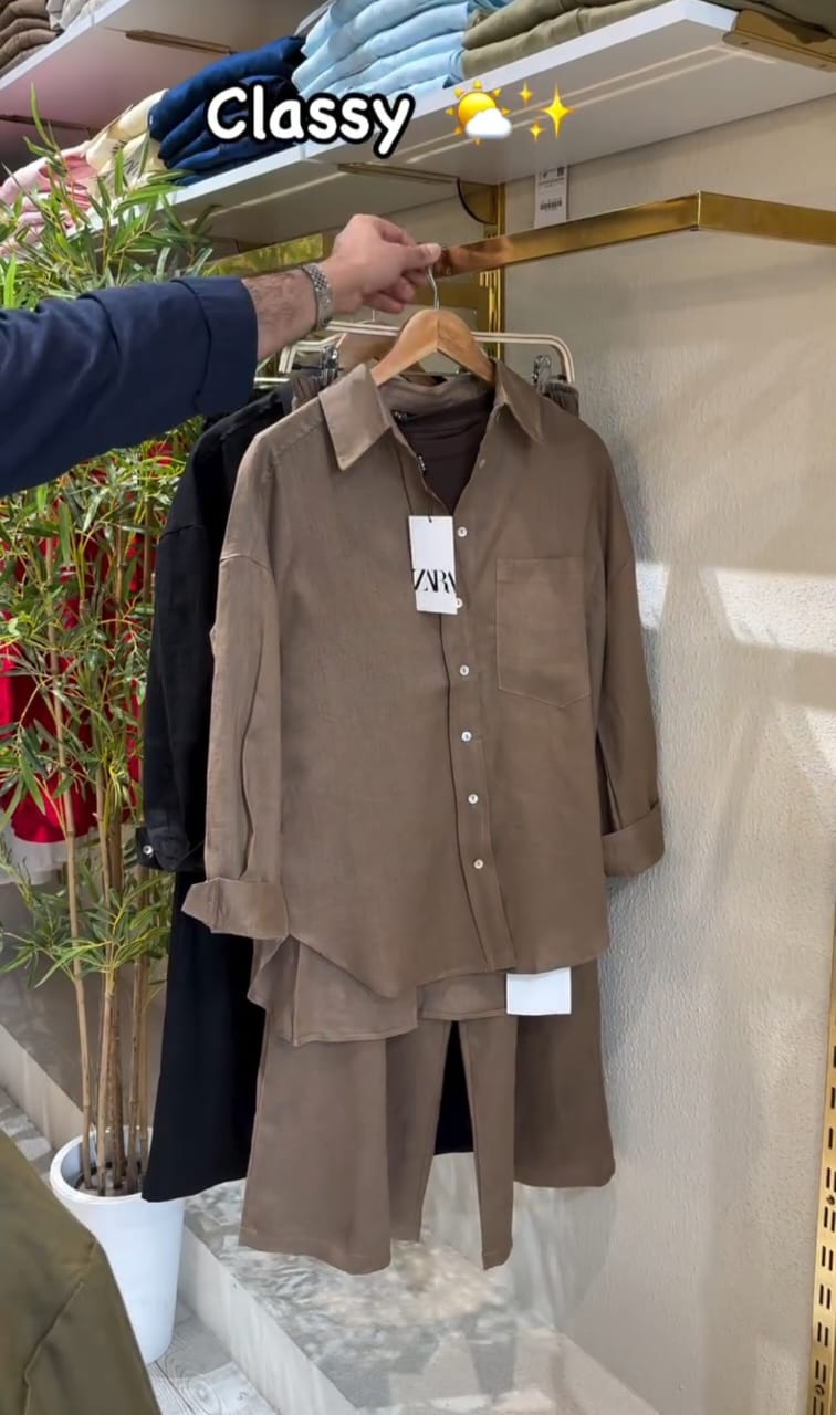 Women's  Shirt & Trouser Set