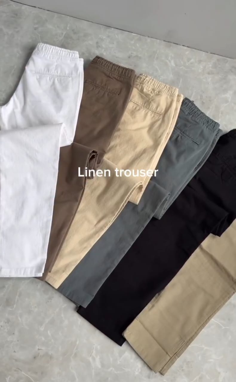 Daily Wear Linen Trouser