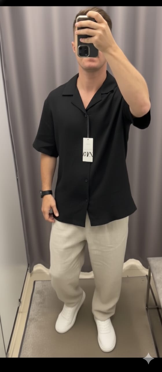 Men’s Half Sleeve Shirt – Timeless Style, Everyday Comfort