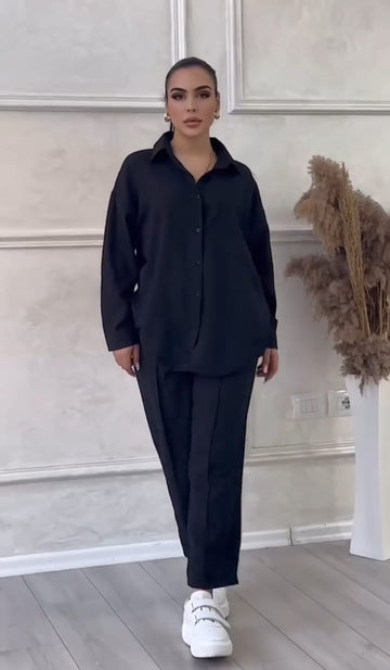 Women's Comfortable Shirt & Trouser Set